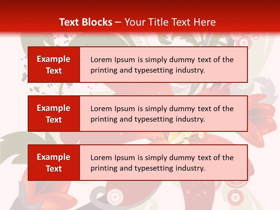 Decor Ink Circles PowerPoint Template