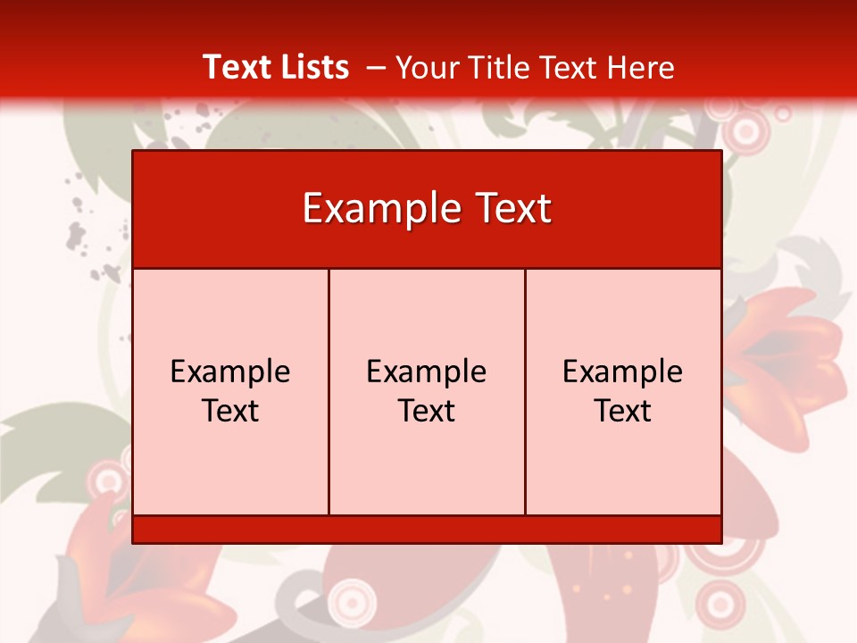 Decor Ink Circles PowerPoint Template