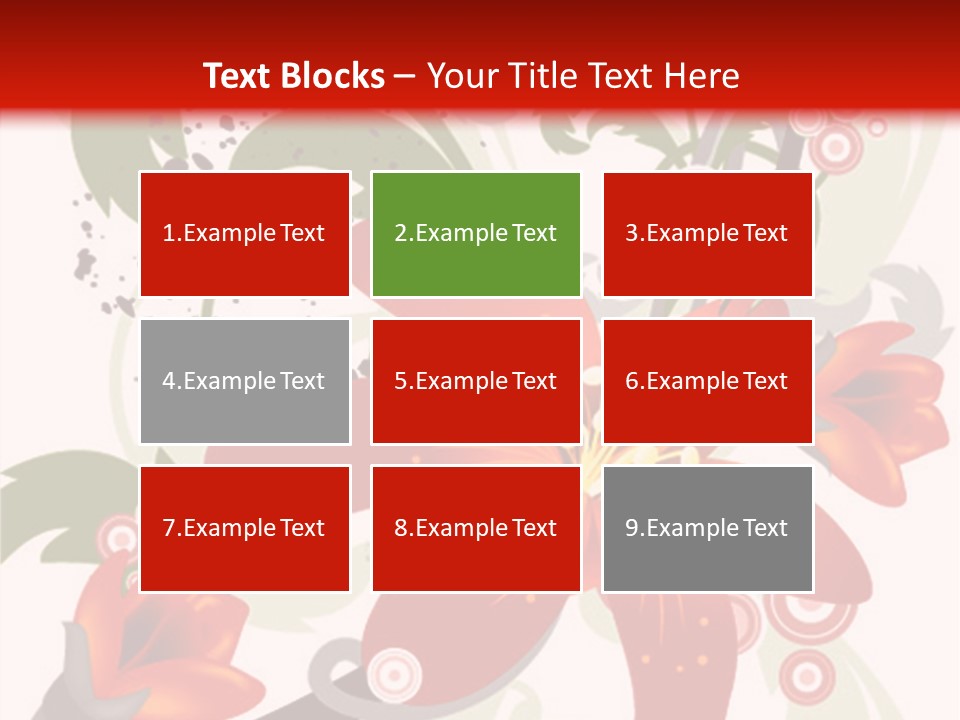 Decor Ink Circles PowerPoint Template