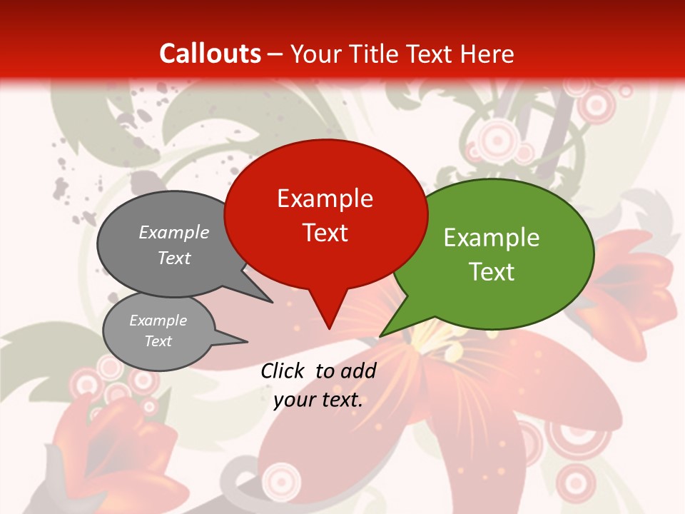 Decor Ink Circles PowerPoint Template