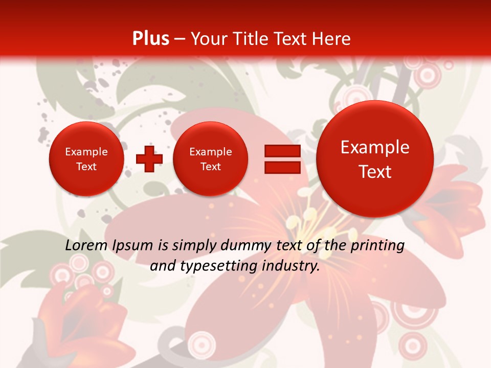 Decor Ink Circles PowerPoint Template