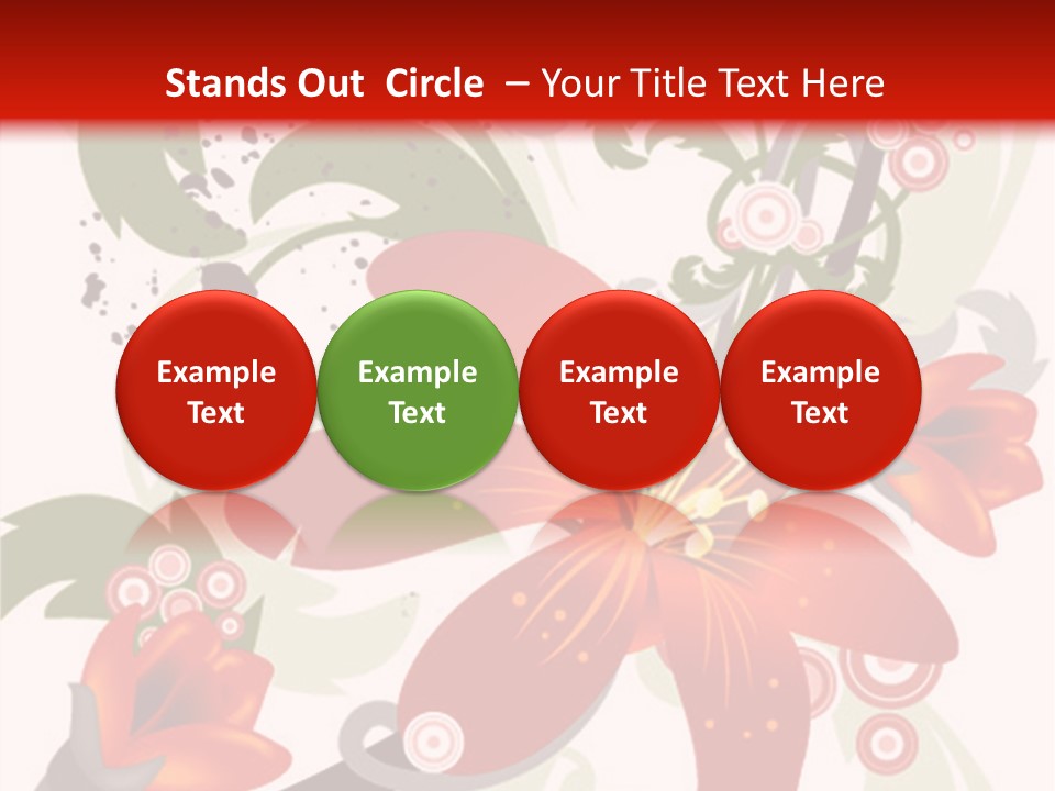 Decor Ink Circles PowerPoint Template