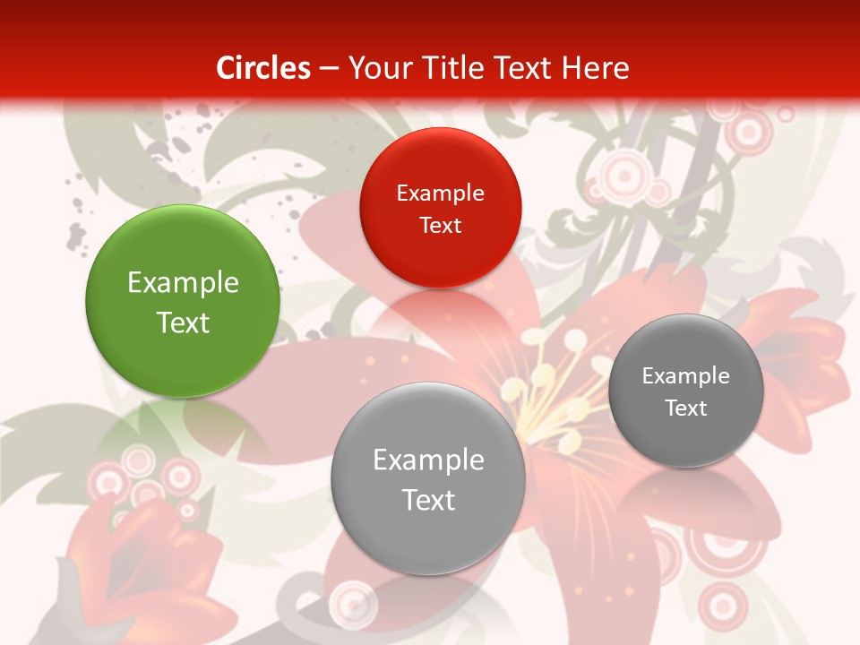 Decor Ink Circles PowerPoint Template