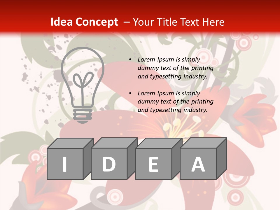 Decor Ink Circles PowerPoint Template