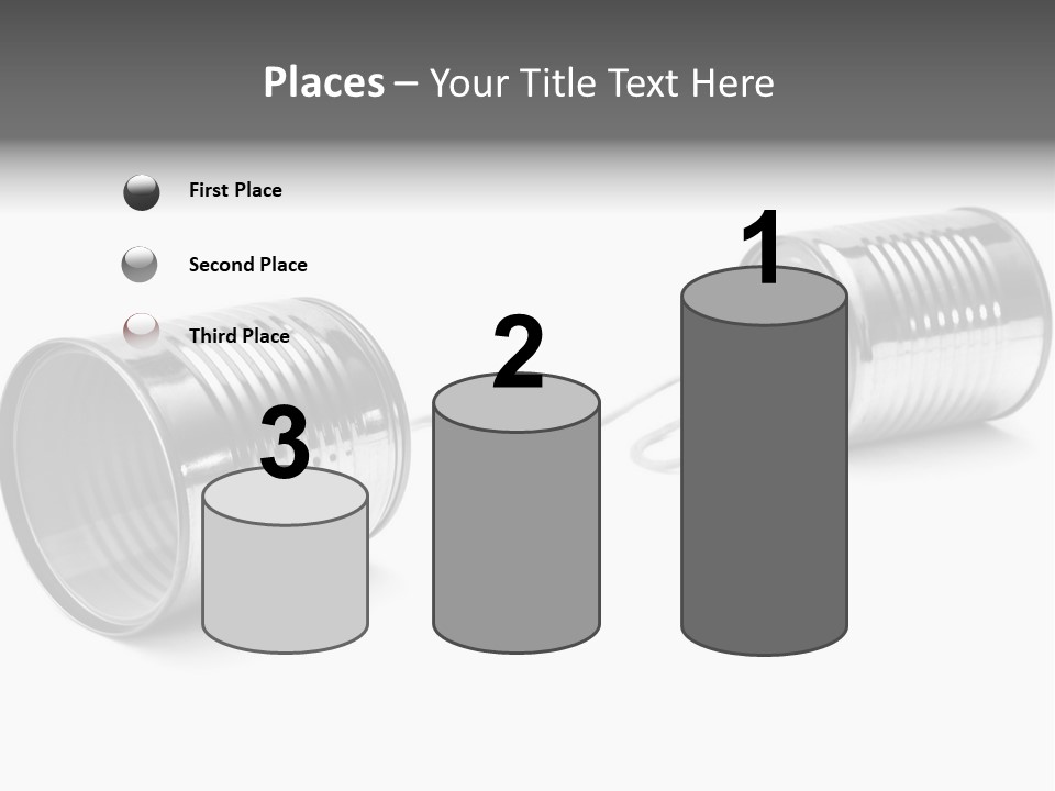 Tin Communication Thread PowerPoint Template