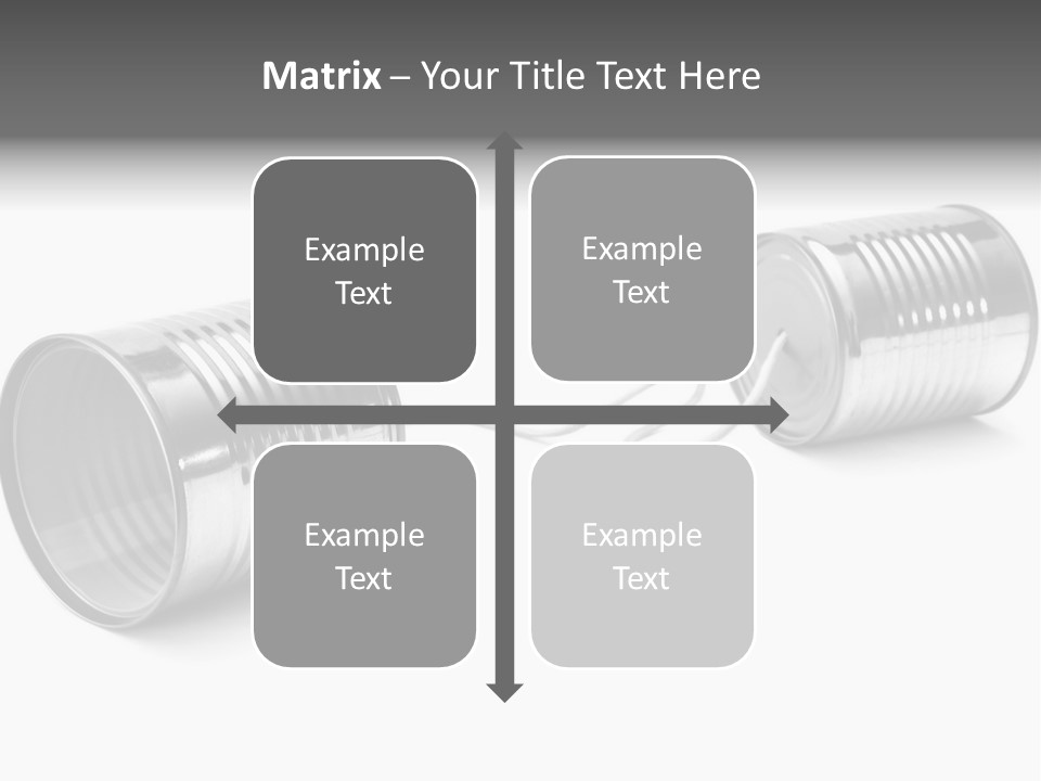 Tin Communication Thread PowerPoint Template