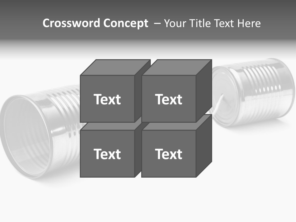 Tin Communication Thread PowerPoint Template