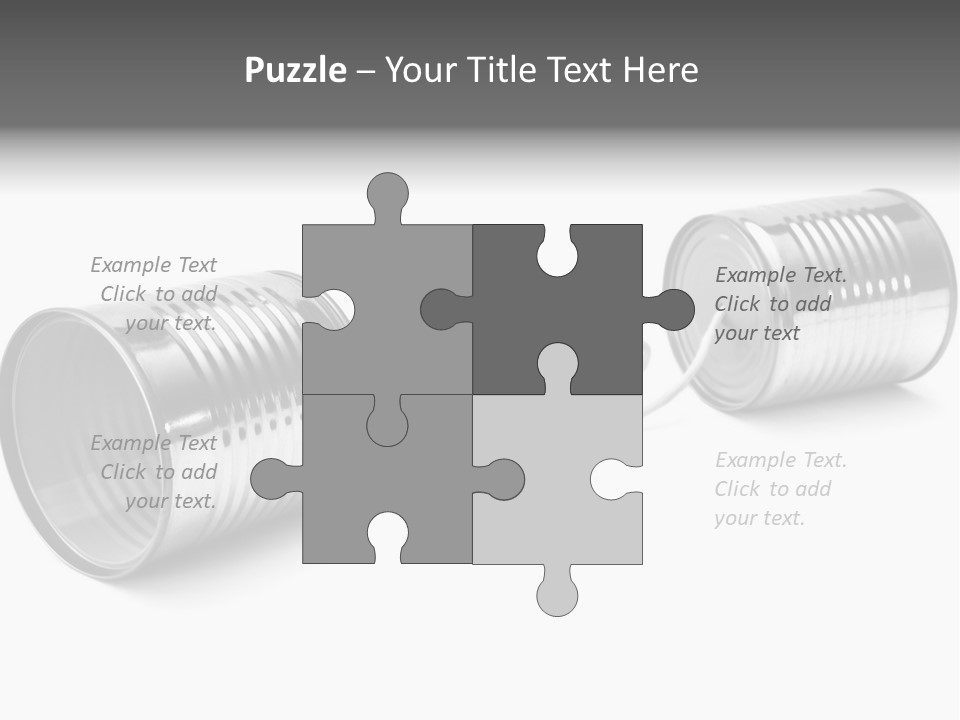 Tin Communication Thread PowerPoint Template