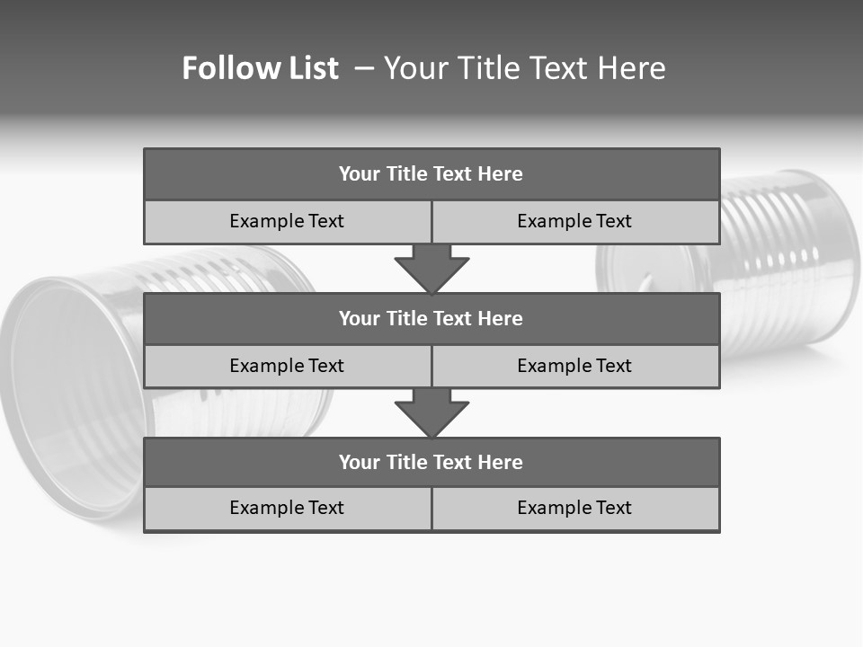 Tin Communication Thread PowerPoint Template