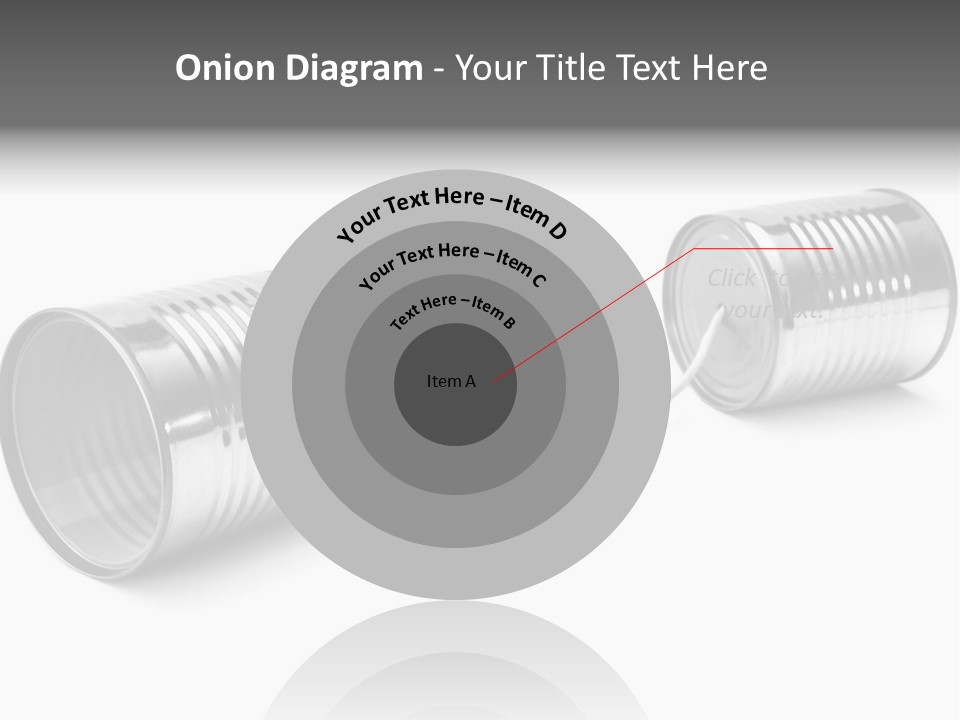 Tin Communication Thread PowerPoint Template