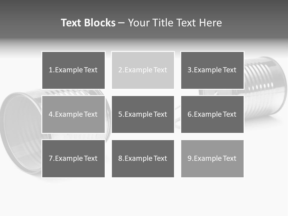 Tin Communication Thread PowerPoint Template