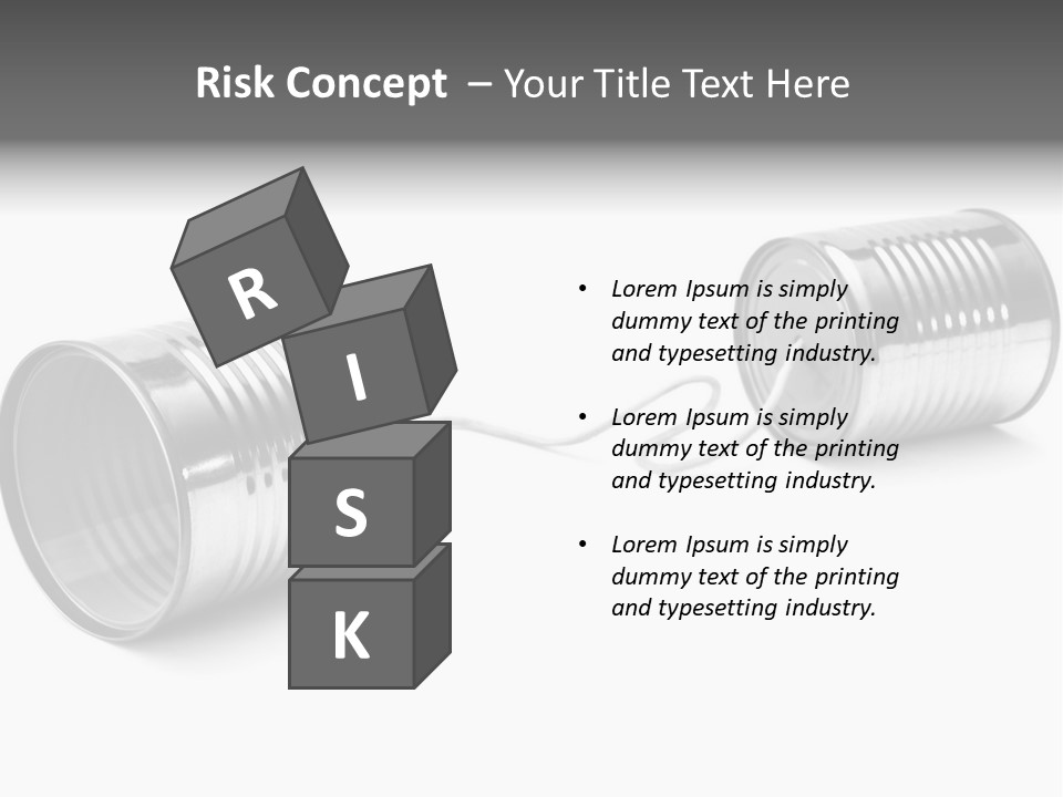 Tin Communication Thread PowerPoint Template