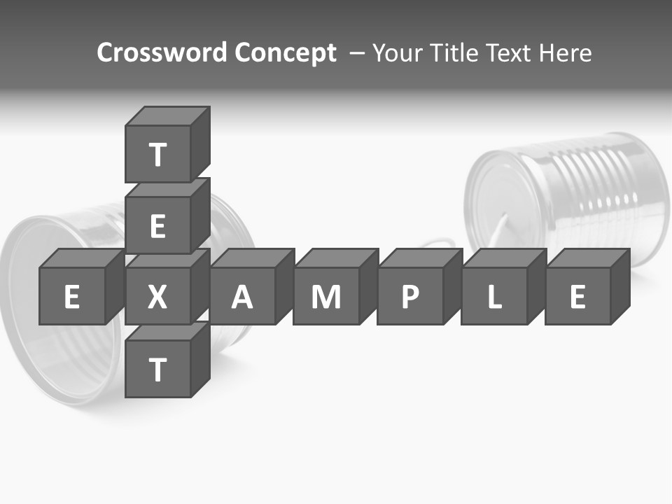 Tin Communication Thread PowerPoint Template