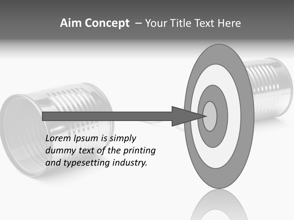 Tin Communication Thread PowerPoint Template
