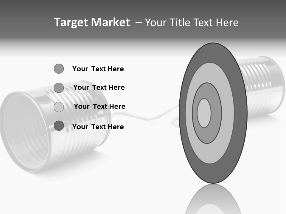 Tin Communication Thread PowerPoint Template