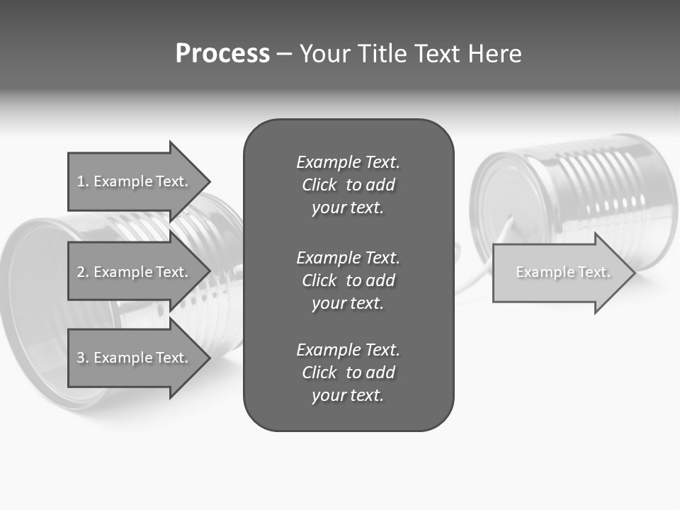 Tin Communication Thread PowerPoint Template