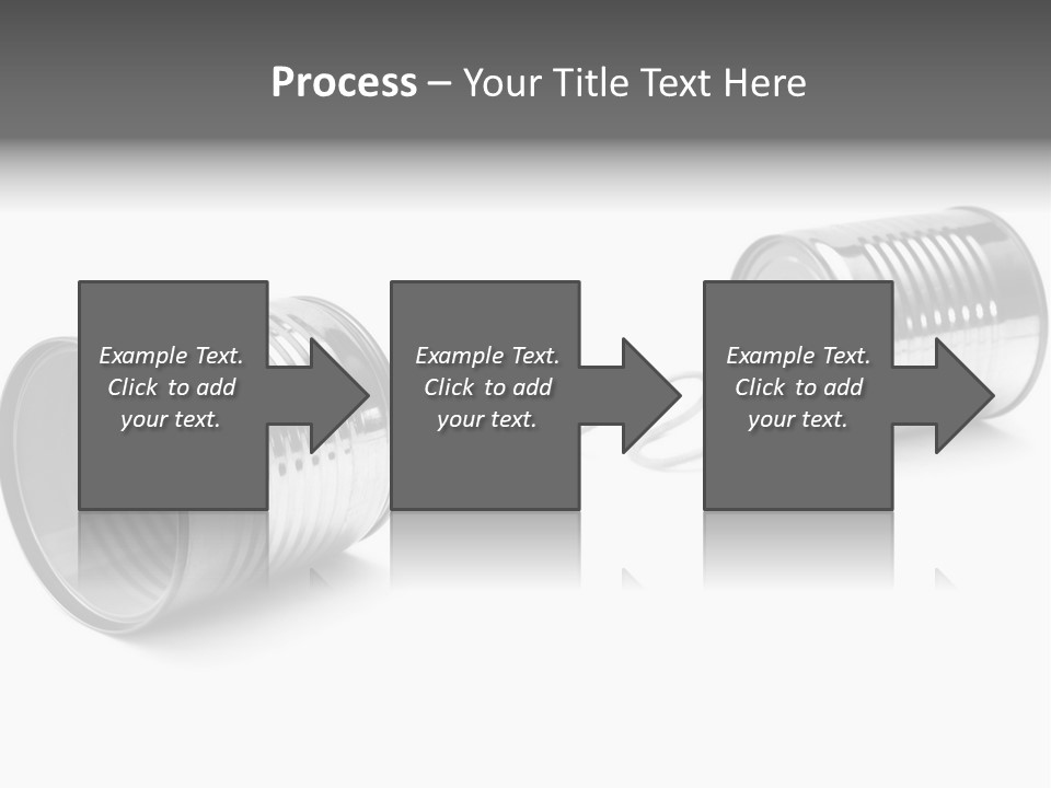 Tin Communication Thread PowerPoint Template