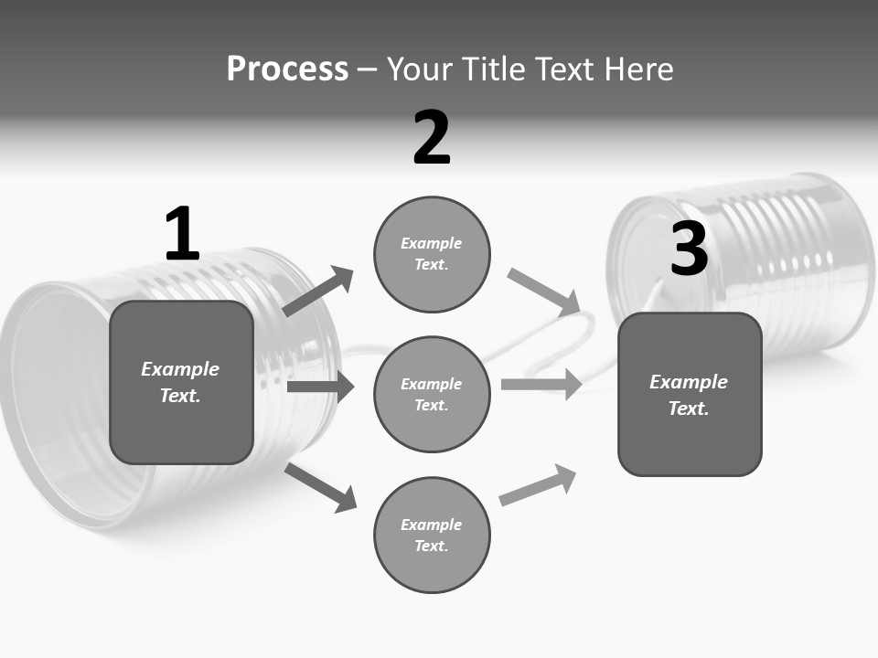 Tin Communication Thread PowerPoint Template