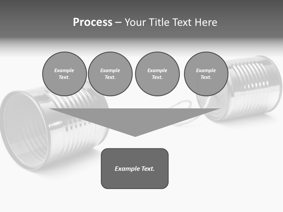 Tin Communication Thread PowerPoint Template