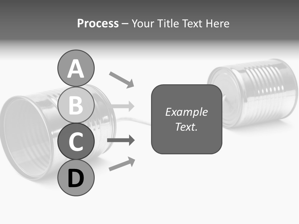 Tin Communication Thread PowerPoint Template