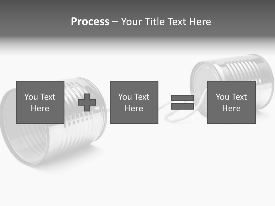 Tin Communication Thread PowerPoint Template