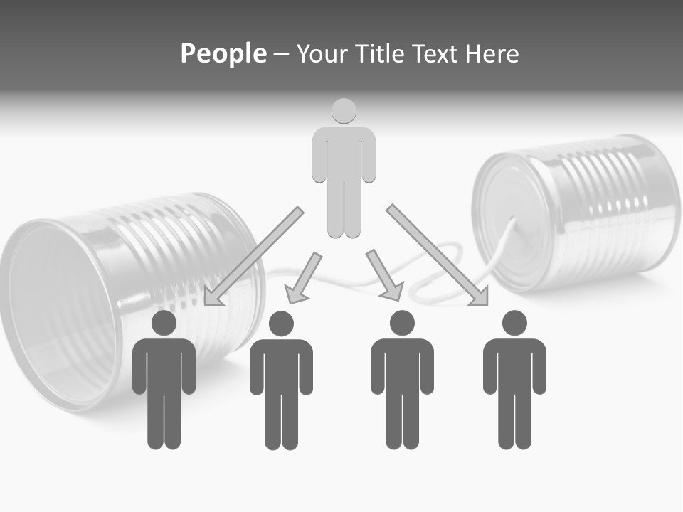 Tin Communication Thread PowerPoint Template