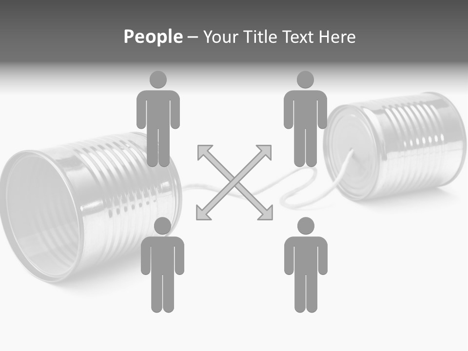 Tin Communication Thread PowerPoint Template