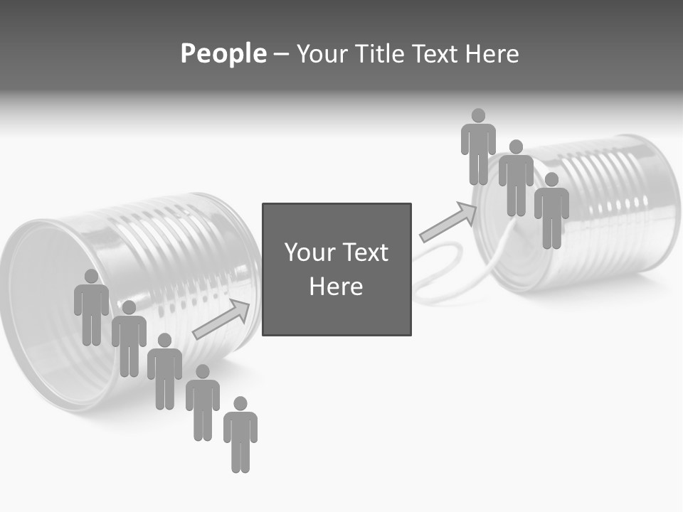 Tin Communication Thread PowerPoint Template