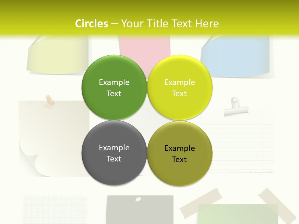 Business Abstract Clip PowerPoint Template