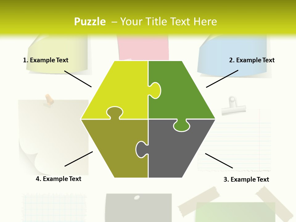 Business Abstract Clip PowerPoint Template