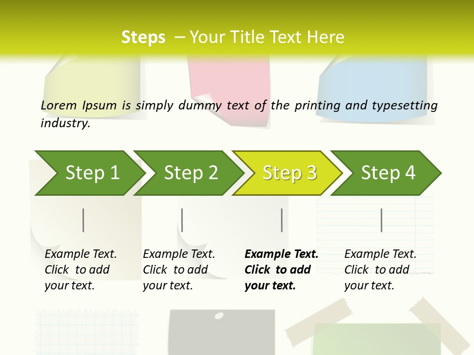 Business Abstract Clip PowerPoint Template