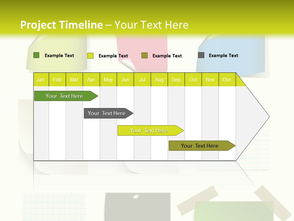 Business Abstract Clip PowerPoint Template