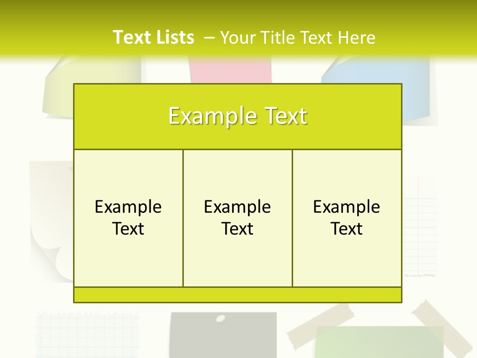 Business Abstract Clip PowerPoint Template