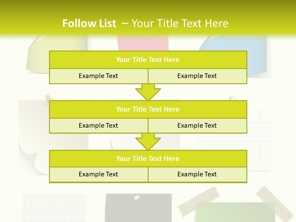 Business Abstract Clip PowerPoint Template