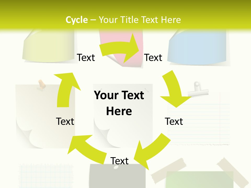 Business Abstract Clip PowerPoint Template