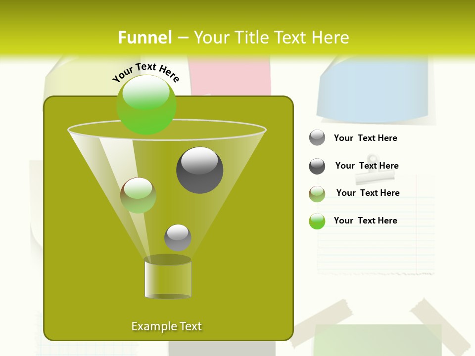 Business Abstract Clip PowerPoint Template