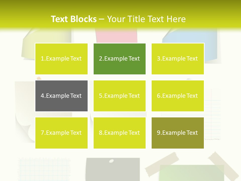 Business Abstract Clip PowerPoint Template