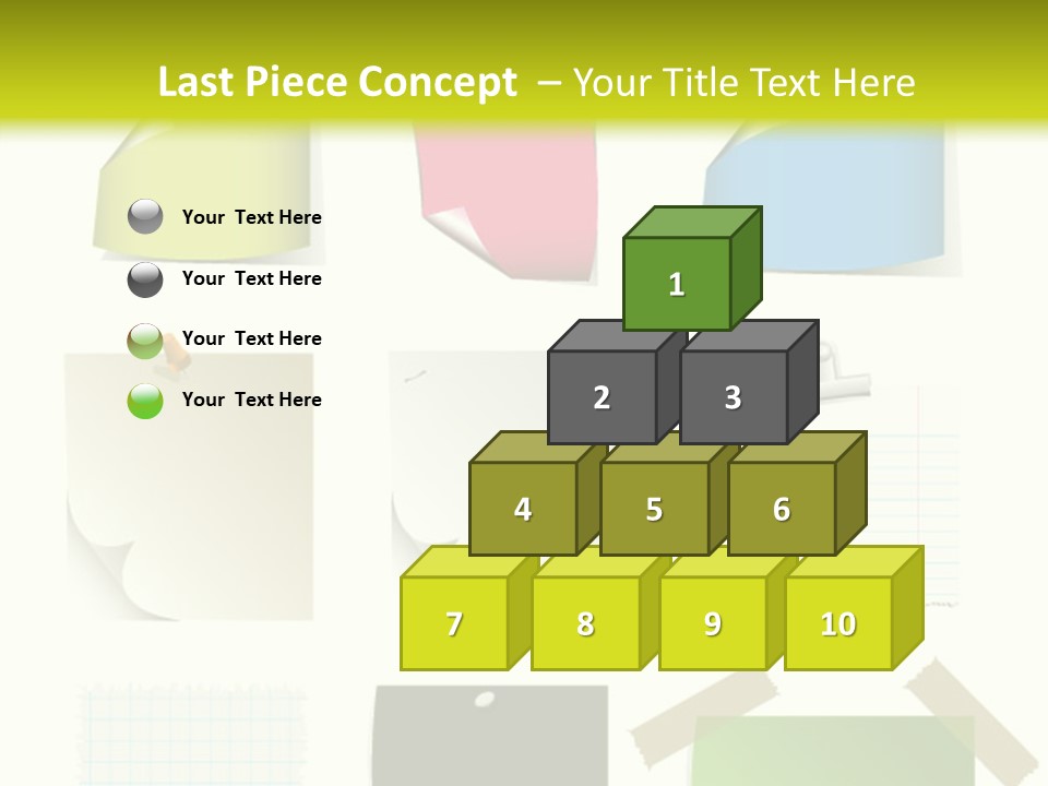 Business Abstract Clip PowerPoint Template