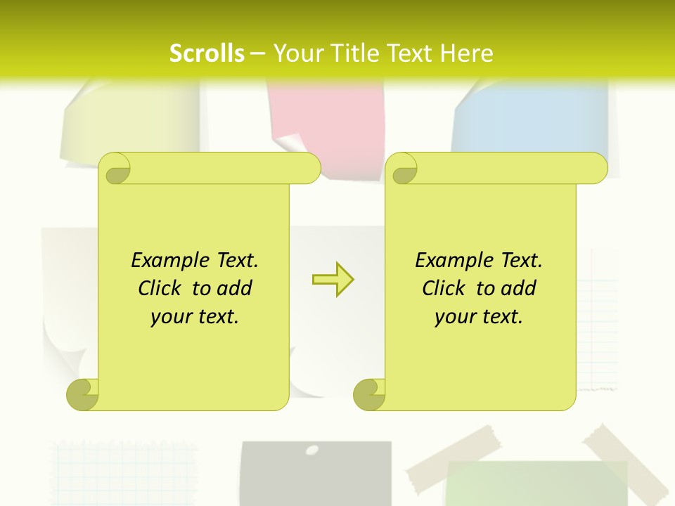 Business Abstract Clip PowerPoint Template
