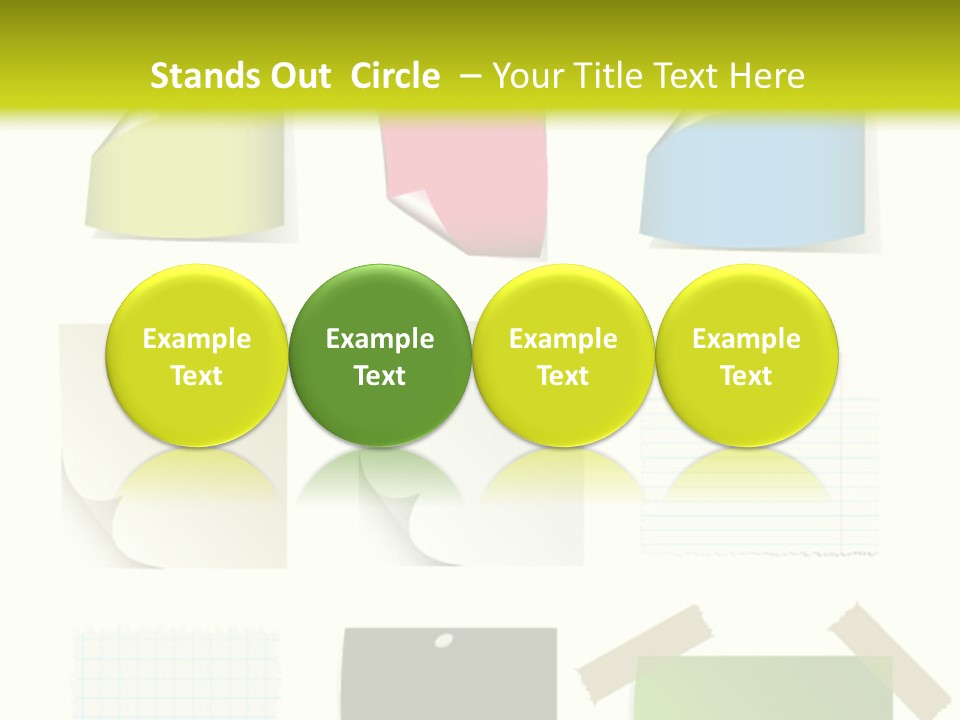 Business Abstract Clip PowerPoint Template