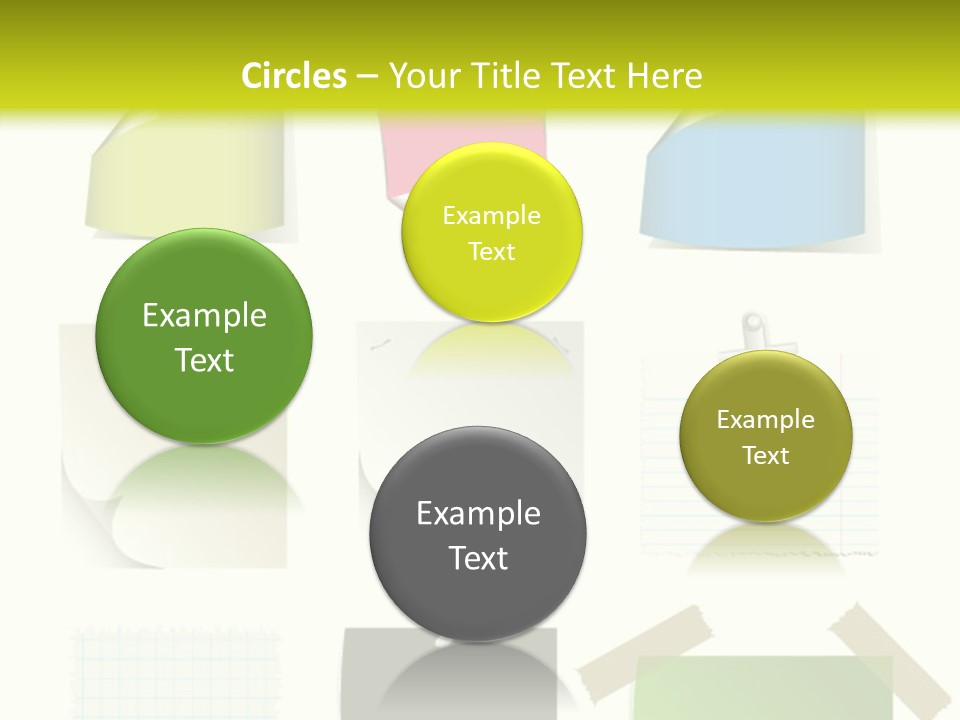 Business Abstract Clip PowerPoint Template