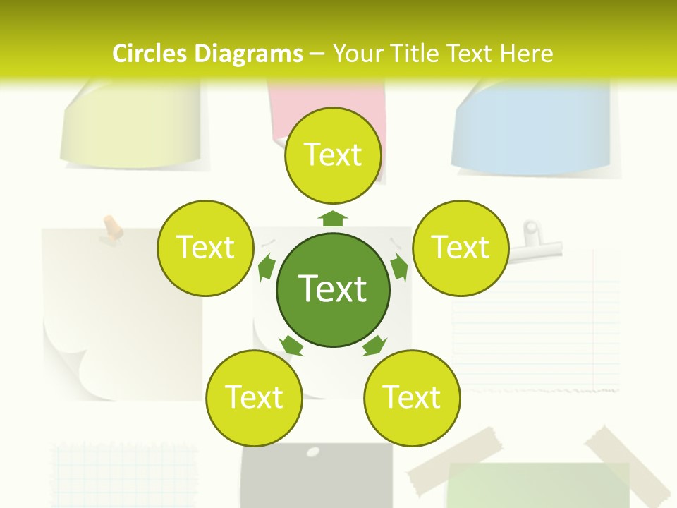 Business Abstract Clip PowerPoint Template