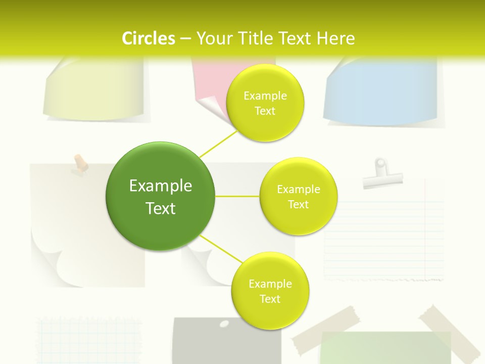 Business Abstract Clip PowerPoint Template