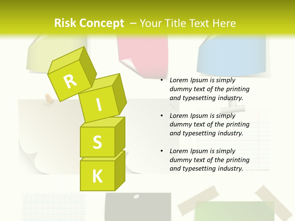 Business Abstract Clip PowerPoint Template