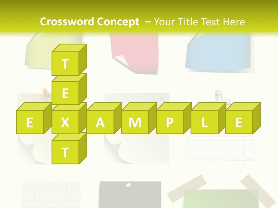 Business Abstract Clip PowerPoint Template