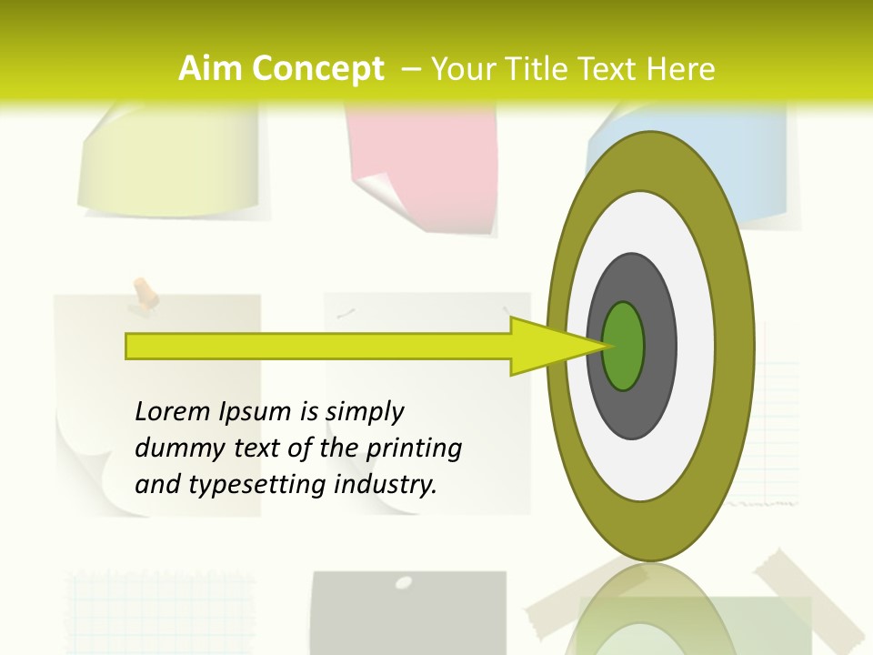 Business Abstract Clip PowerPoint Template