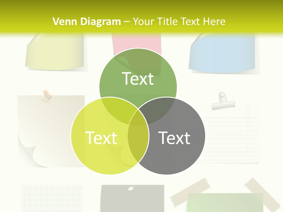 Business Abstract Clip PowerPoint Template