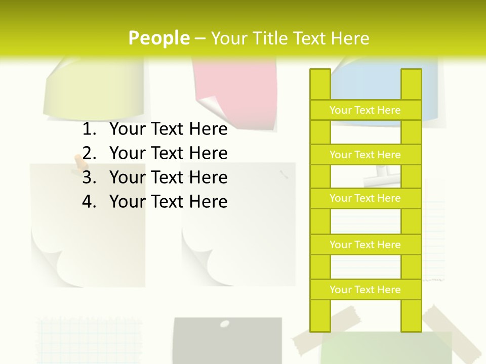 Business Abstract Clip PowerPoint Template