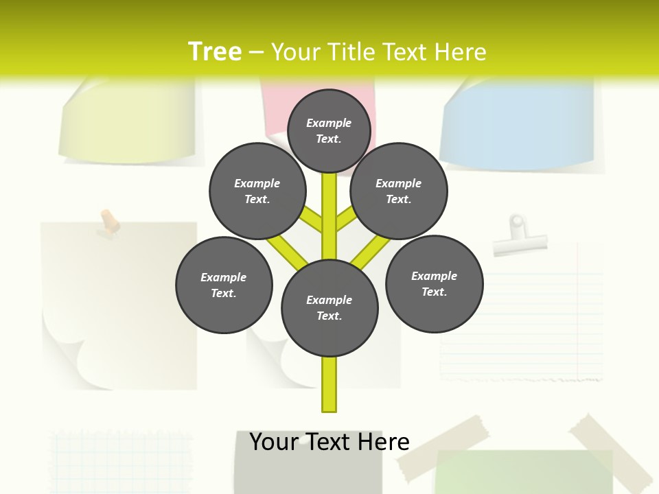 Business Abstract Clip PowerPoint Template