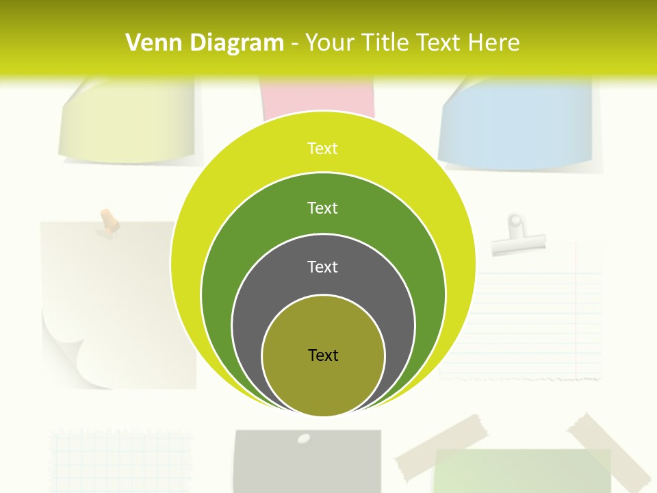 Business Abstract Clip PowerPoint Template